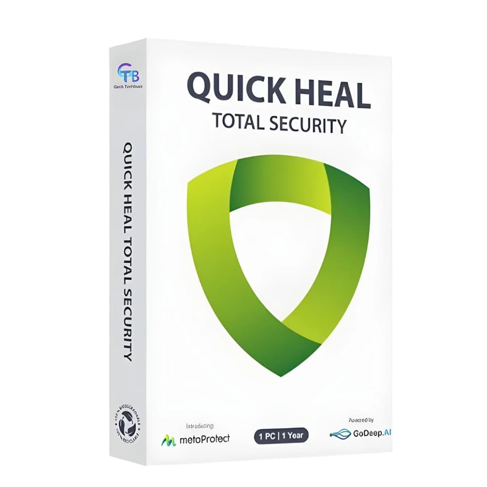 Quick Heal Antivirus – 1-Year / 1-PC | Real-Time Protection