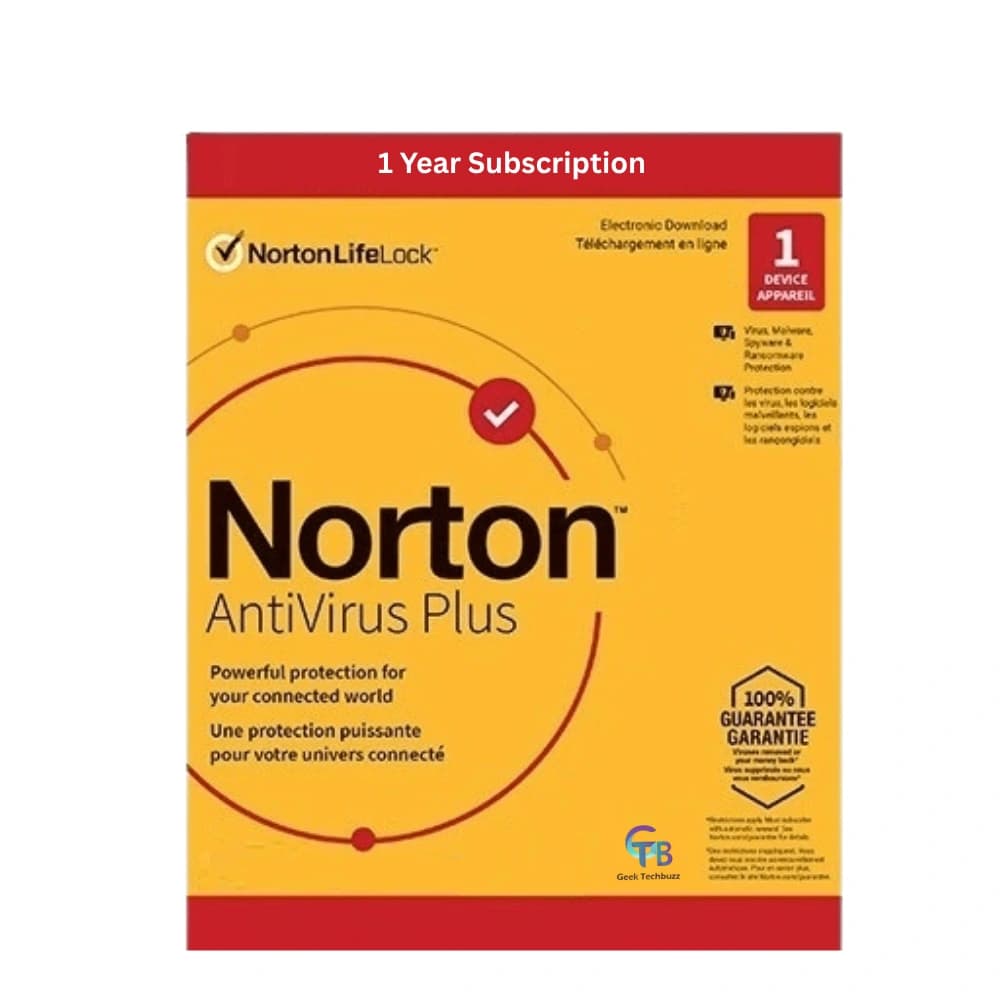 Norton Antivirus Plus – 1-Year / 1-PC | Real-Time Protection
