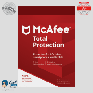 McAfee Total Protection - 1-Year / 1-Device - TSS